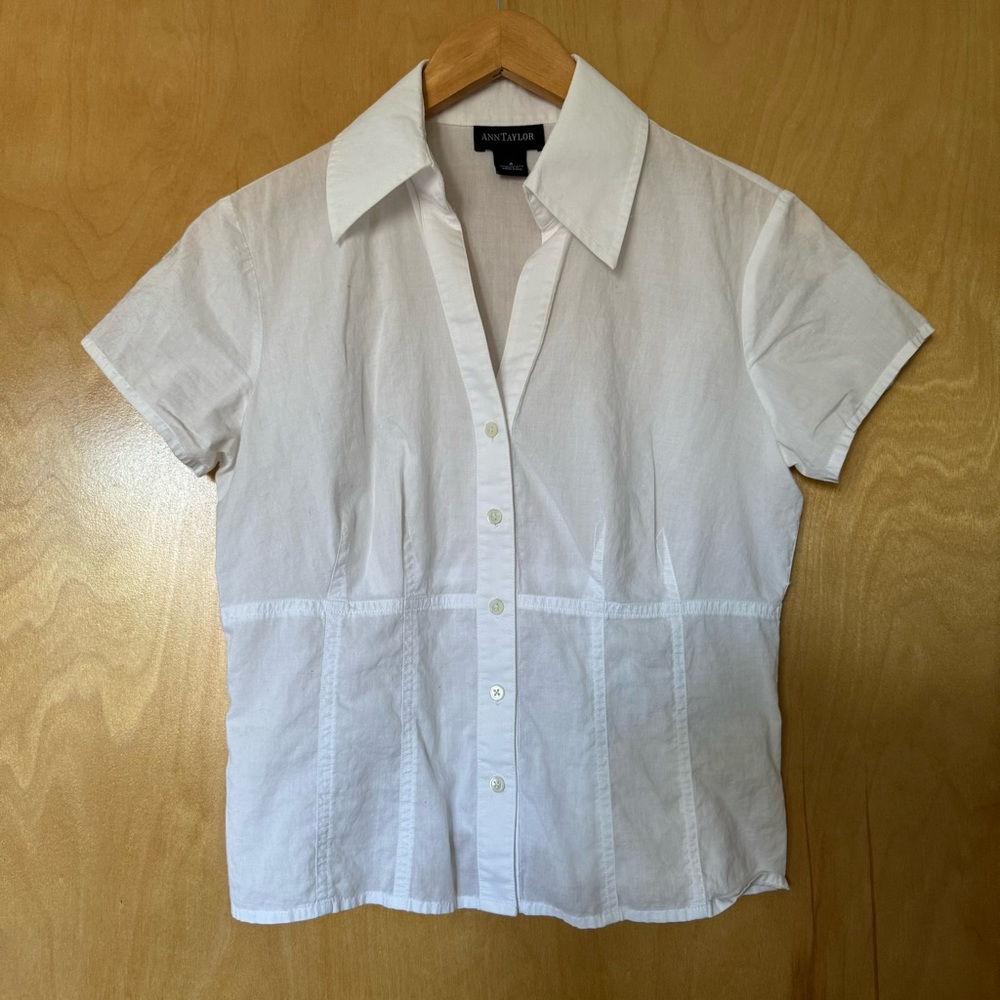 Ann Taylor Button Down - image 1